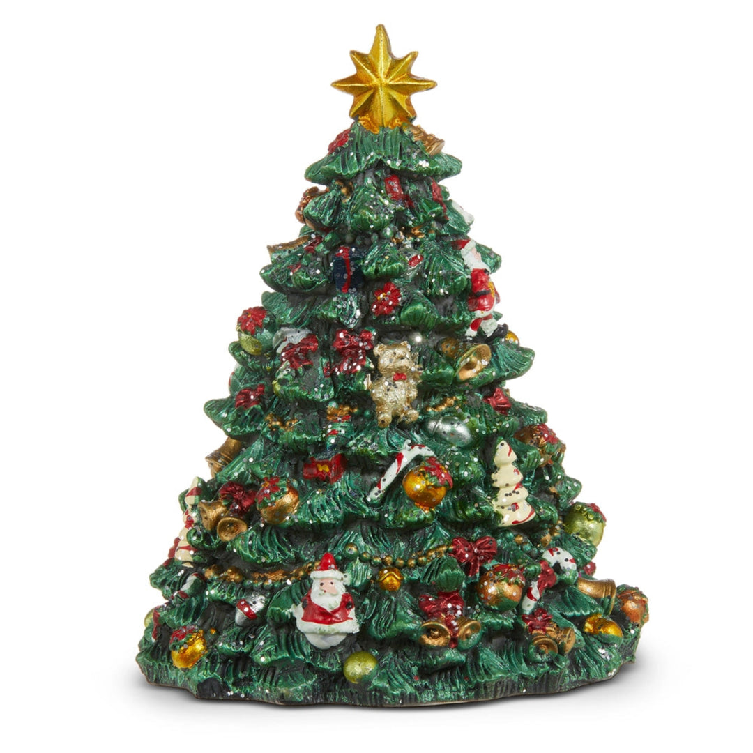 Vintage Musical Christmas Tree
