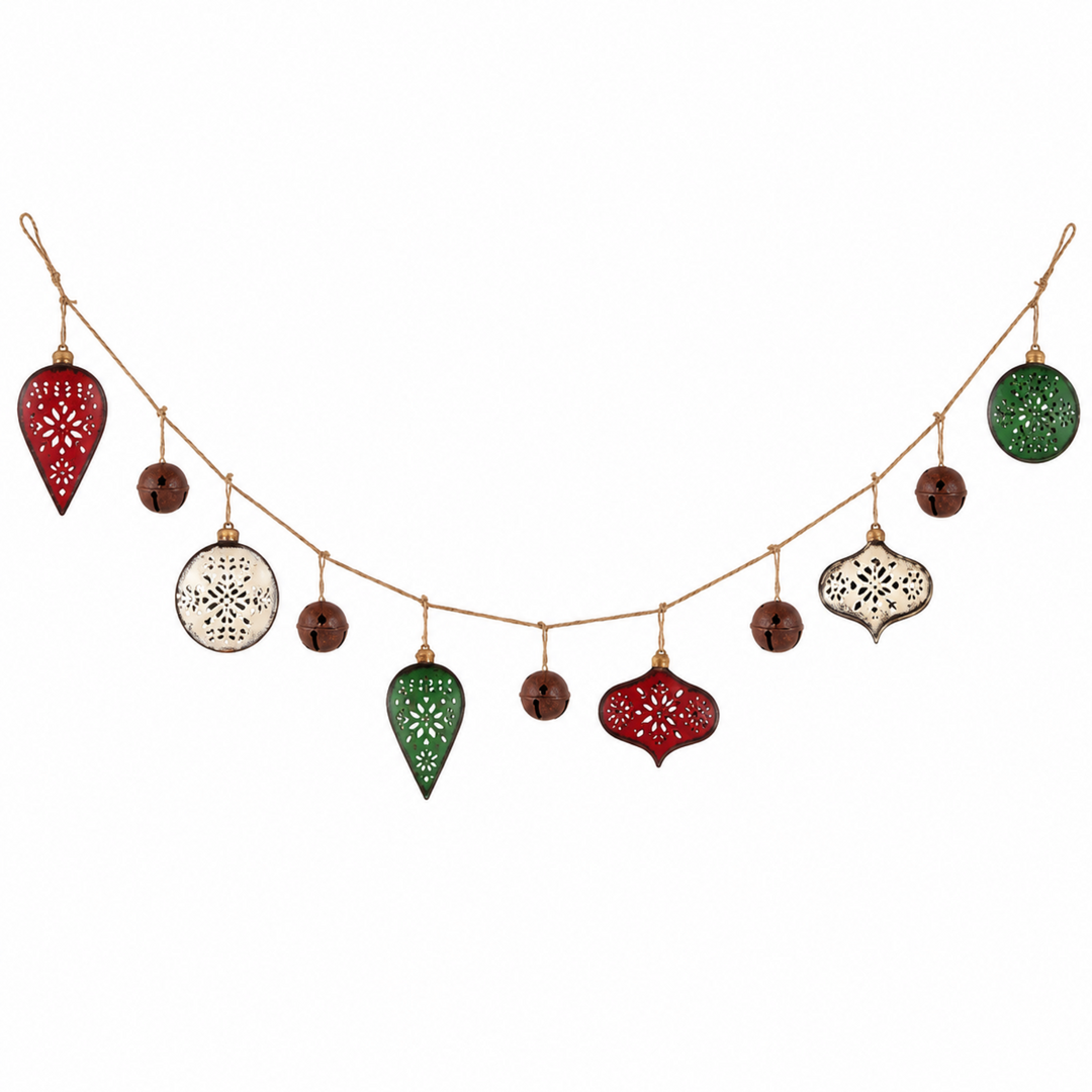 Vintage Style Ornament Garland