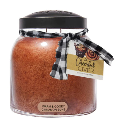 Warm & Gooey Cinnamon Buns Jar Candle