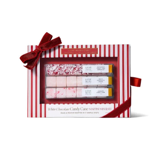 White Chocolate Candy Cane Martini Kit