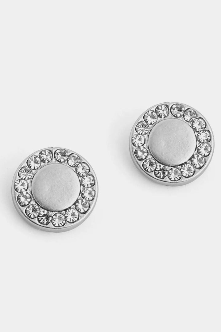 Gold Studs With Stones