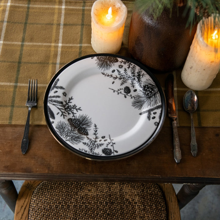 Pinecone & Foliage Plate