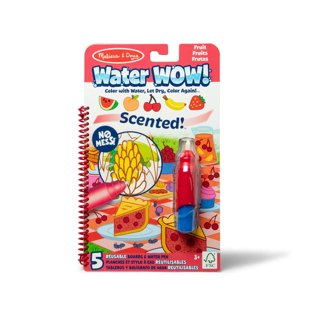 Water Wow Fruit Scented Painting Book on white background