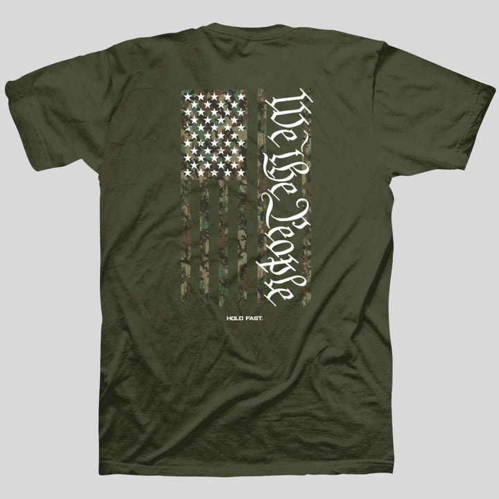 We The People Camo Flag Tee