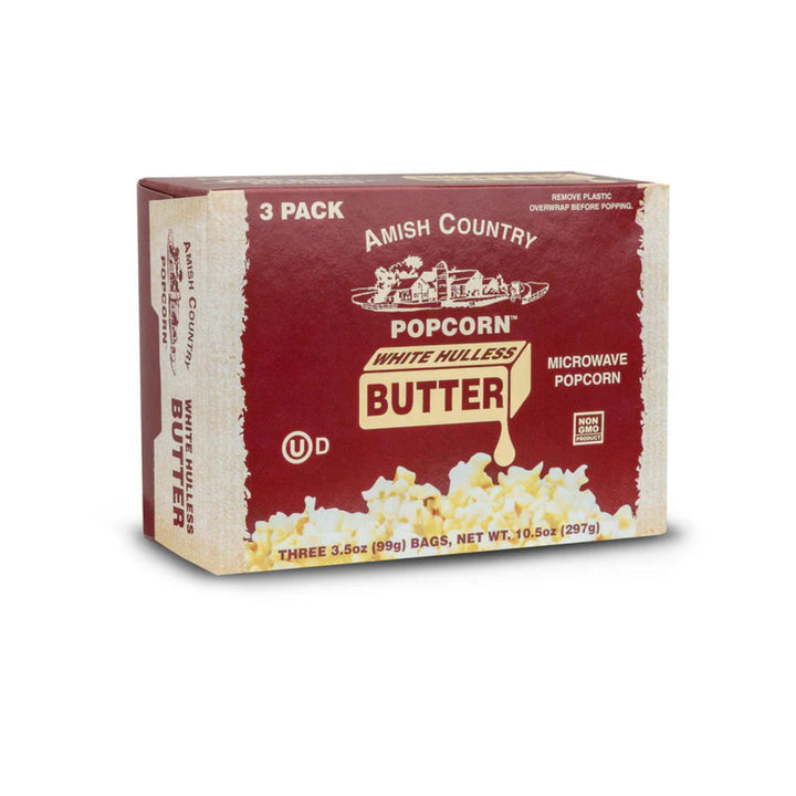 Buttery White Microwave Popcorn