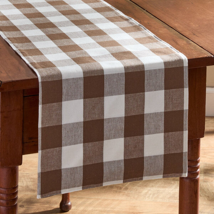 Wicklow Brown & Cream Table Runner