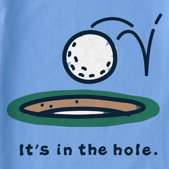 Women's Life Is Good It's In The Hole Crusher Lite Tee