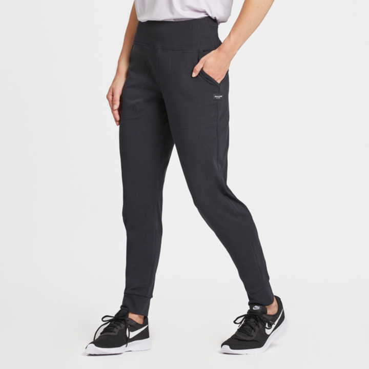 Women's Life Is Good Black Flex Crusher Jogger