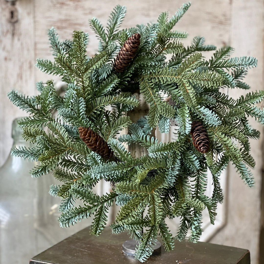 Evergreen Tapestry Candle Ring
