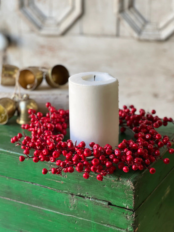 Ruby Rushberry Candle Ring