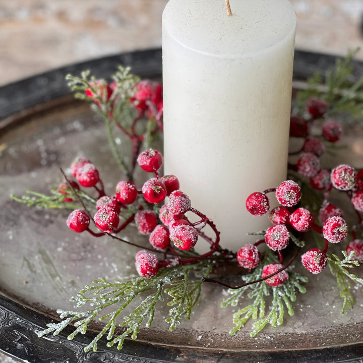 Icy Cedar & Berry Candle Ring