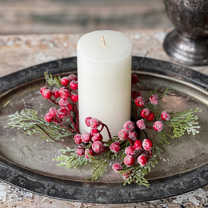 Icy Cedar & Berry Candle Ring