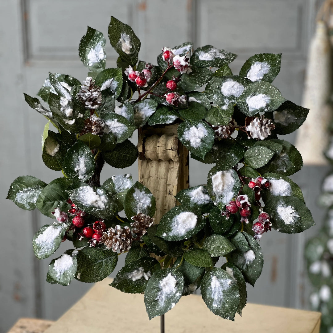 Wintry Salutations Candle Ring