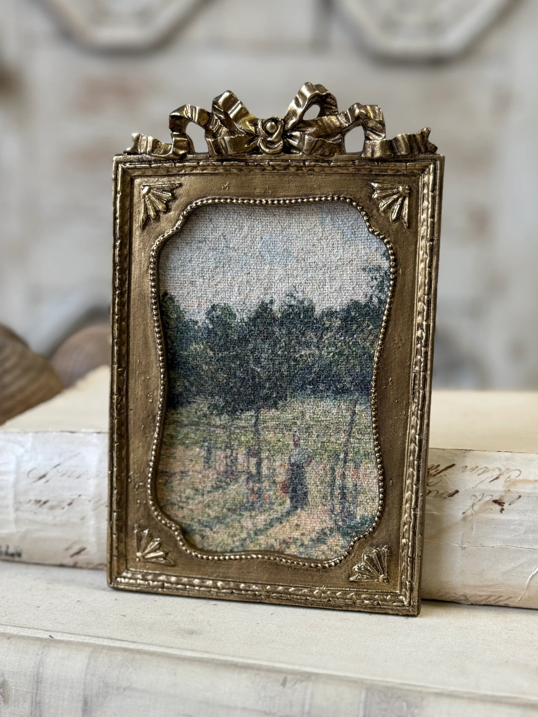 Beneath The Open Sky Bow Framed Print
