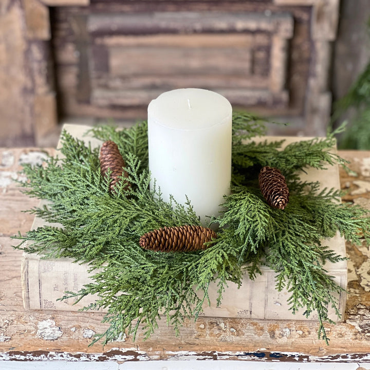 Celtic Cedar Candle Ring