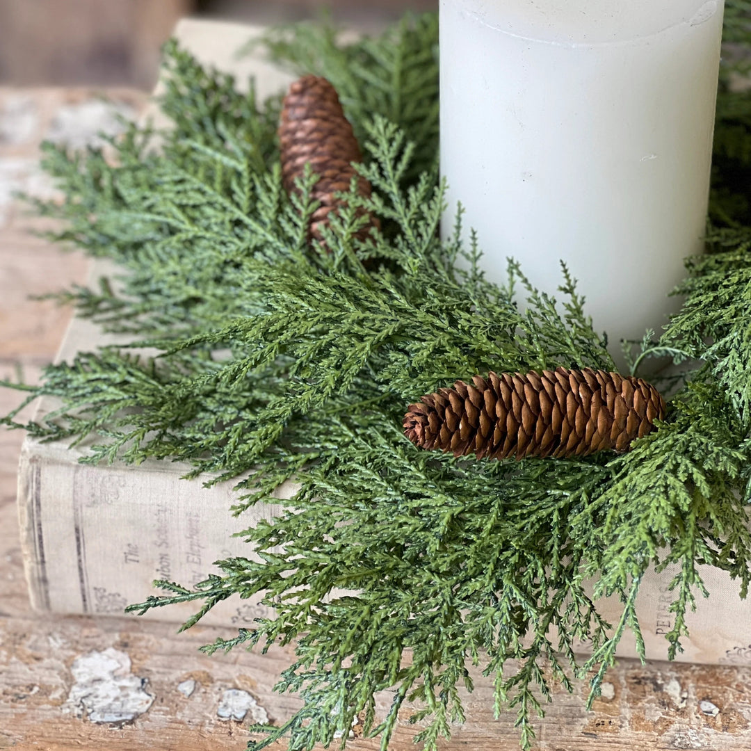 Celtic Cedar Candle Ring