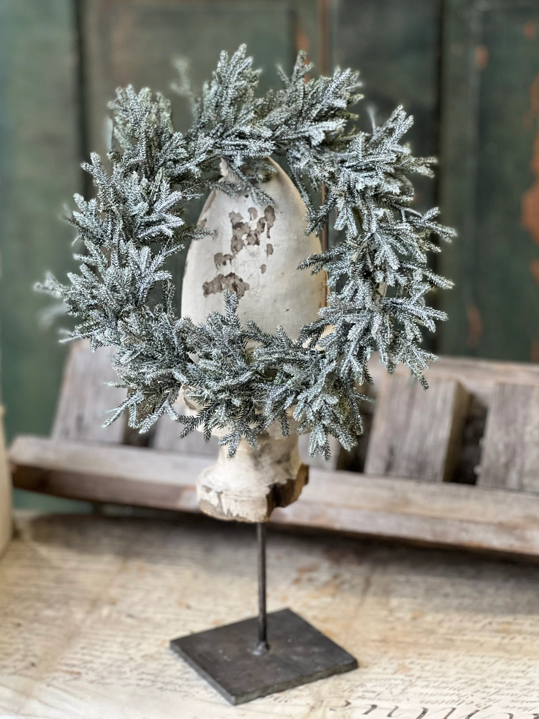 Snowslip Pine Candle Ring