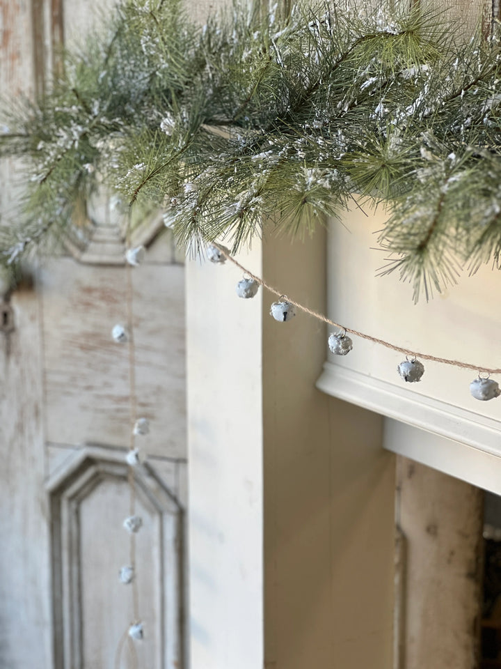 Snowy White Bell Garland