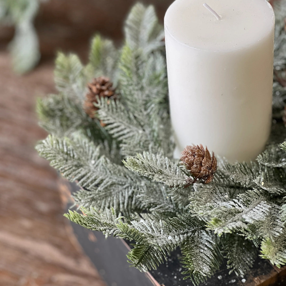 Icy Wild Wilderness Candle Ring