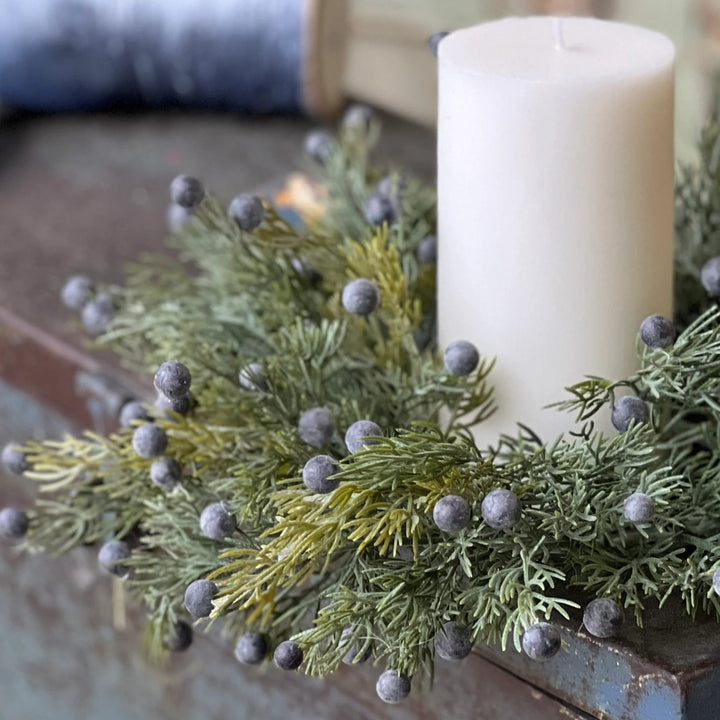 Midnight Juniper Candle Ring