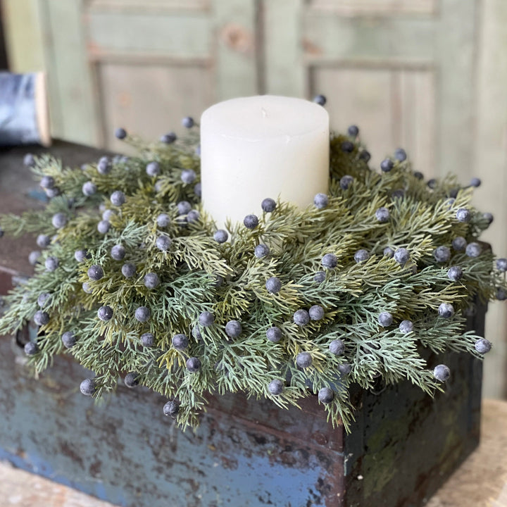 Midnight Juniper Candle Ring