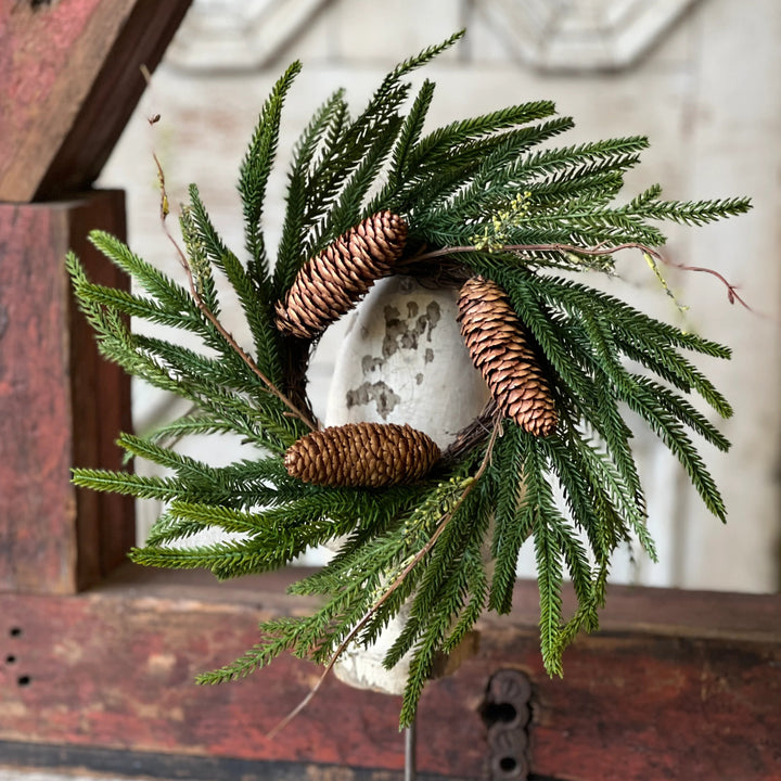 Pencil Pine Candle Ring