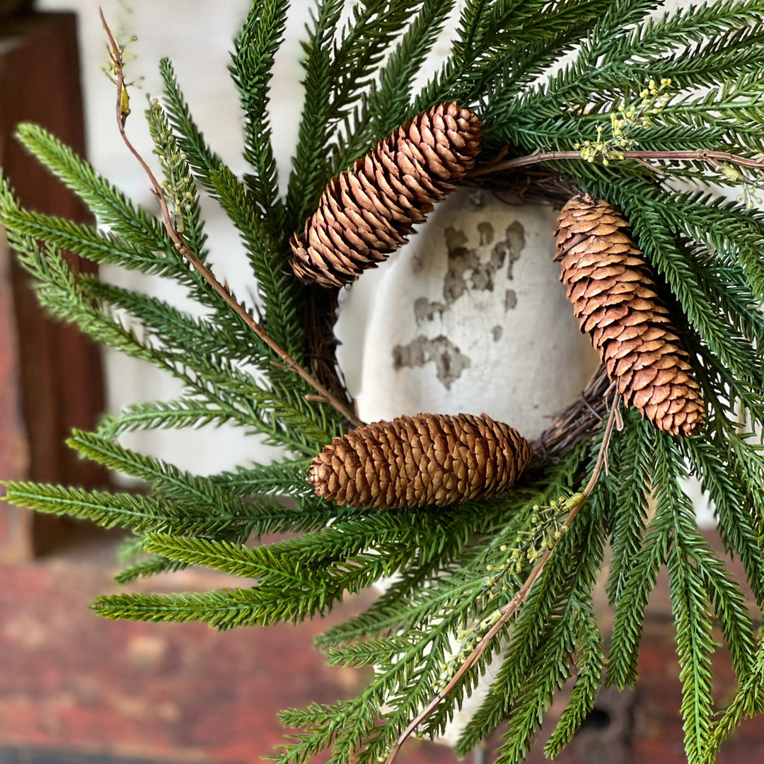 Pencil Pine Candle Ring