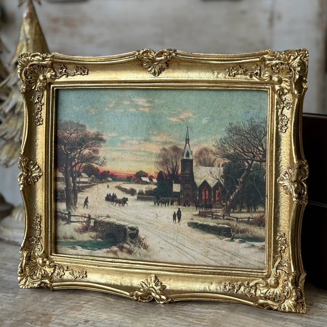 Yesterday's Winter Framed Print