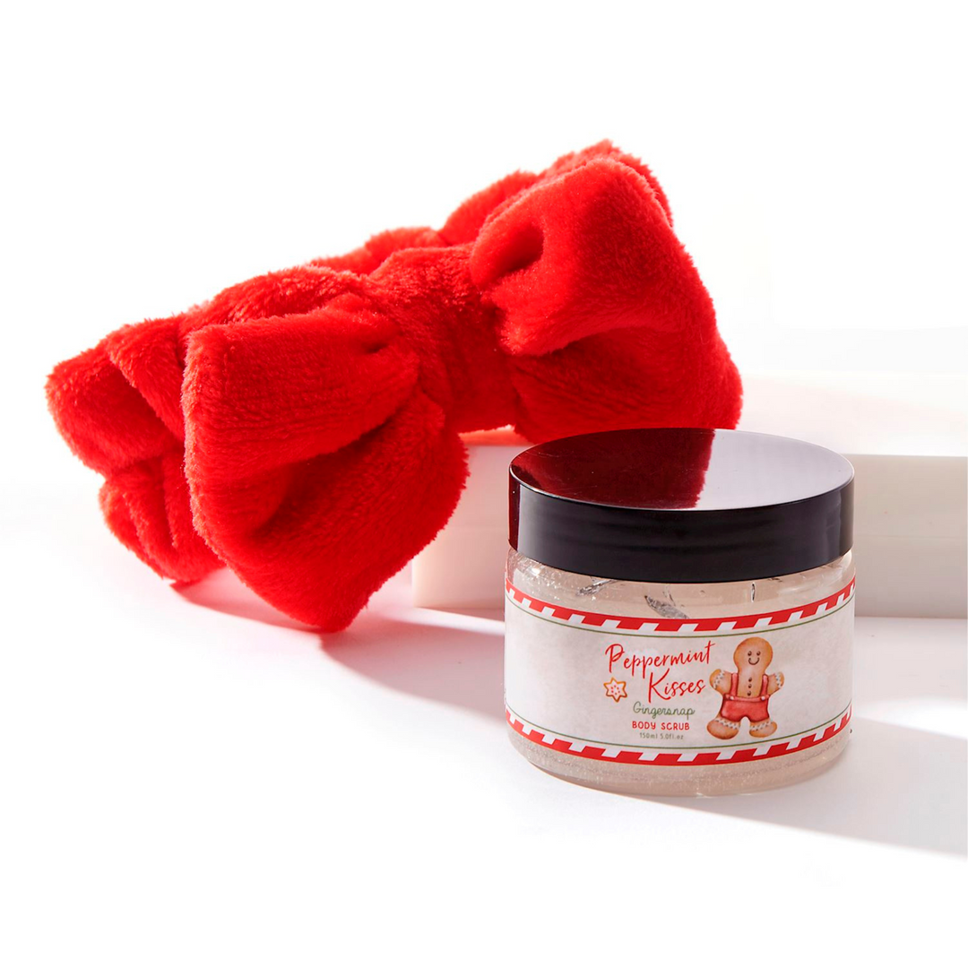 Hair Band & Body Scrub Set