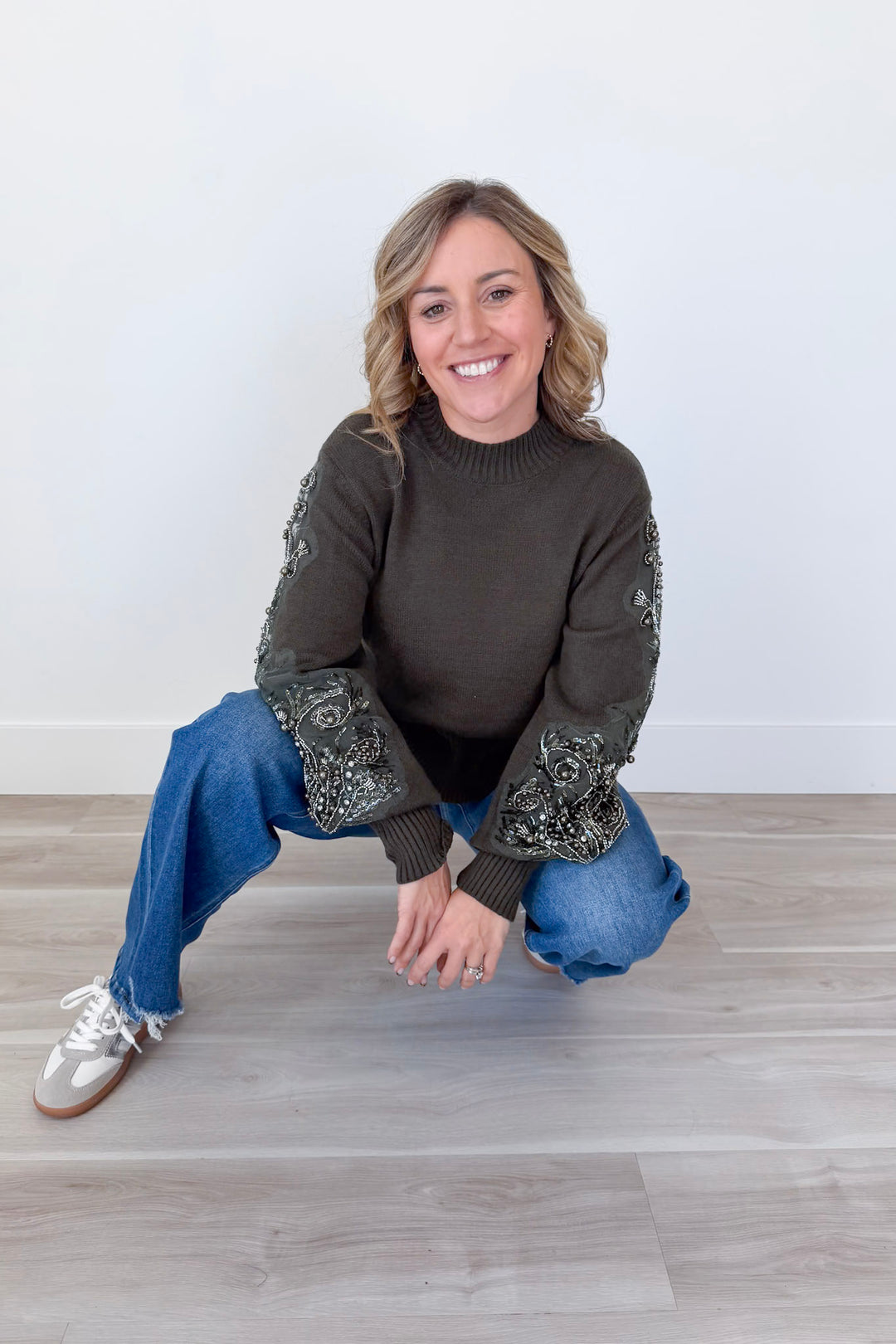 Evergreen Joy Sweater