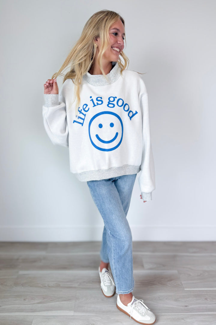 Life Is Good Reversible Sweatshirt