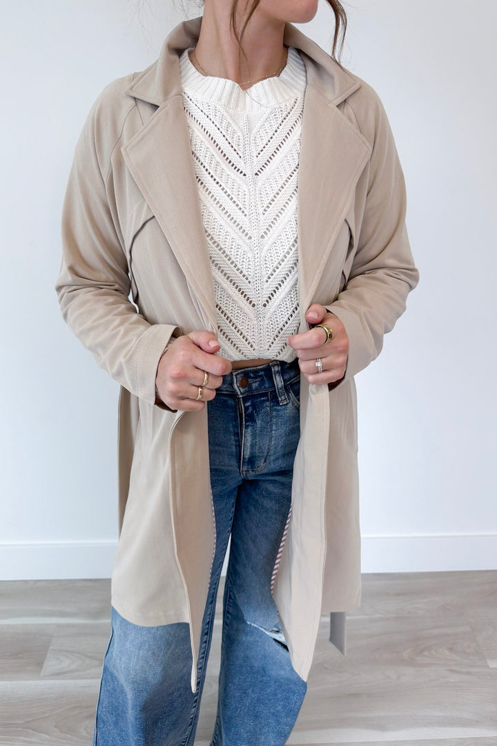 Stay Happy Coat