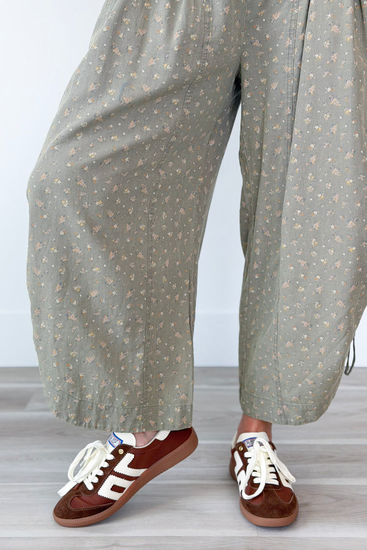 Golden Petals Pant