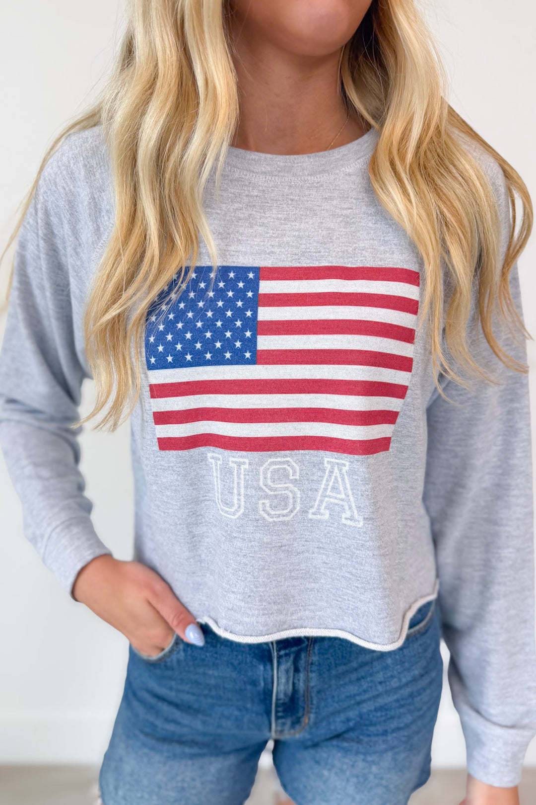 The USA Flag Top