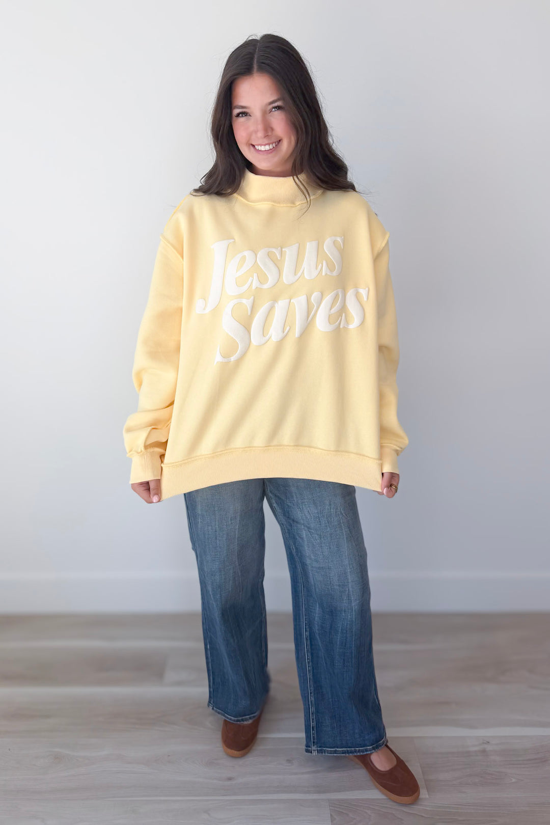 Jesus Saves Sweatshirt