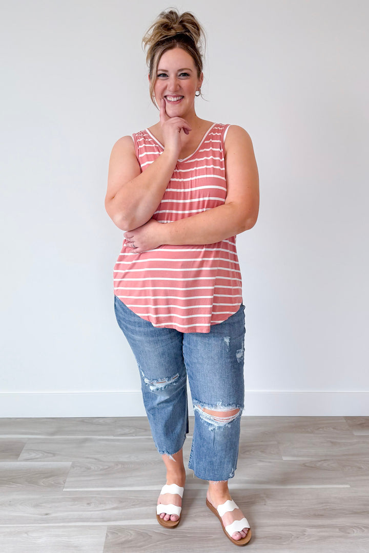 Sunshine Splendor Tank Curvy