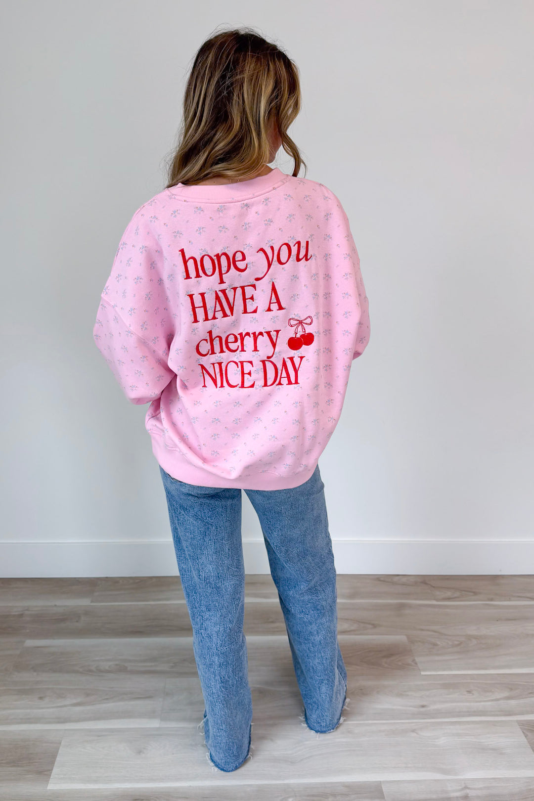 Cherry Nice Day Sweatshirt