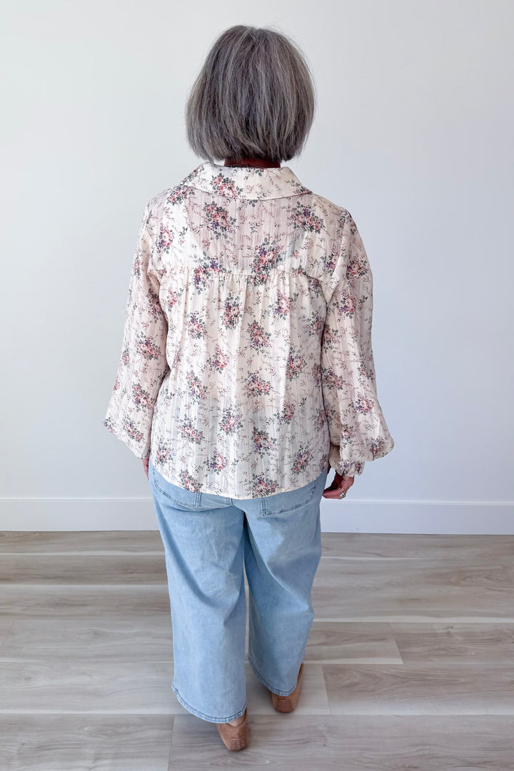 Subtle Bloom Top