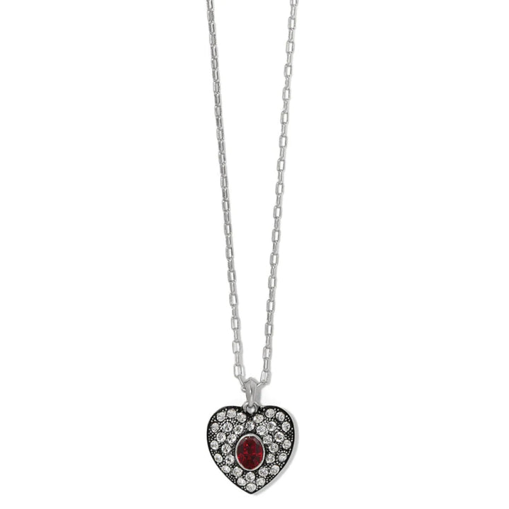 Brighton Adela Red Heart Mini Necklace