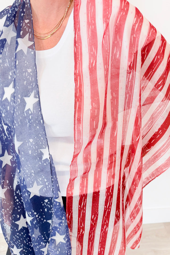 Patriotic Shawl