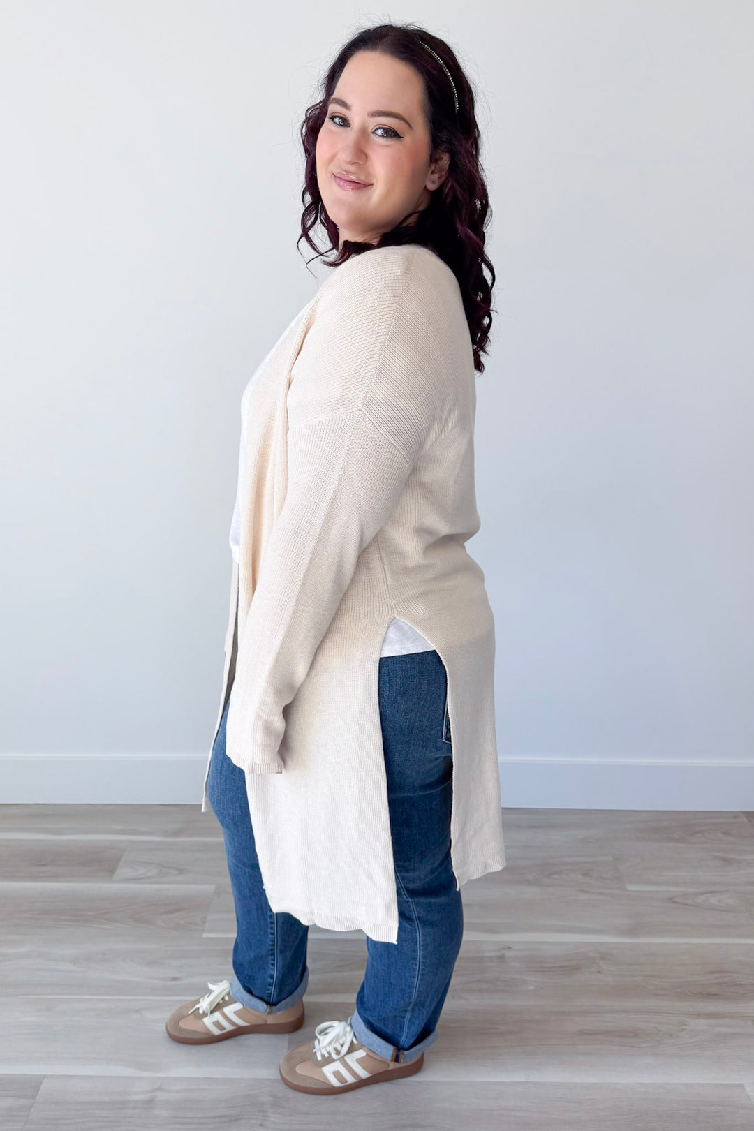 Where I Belong Cardigan Curvy