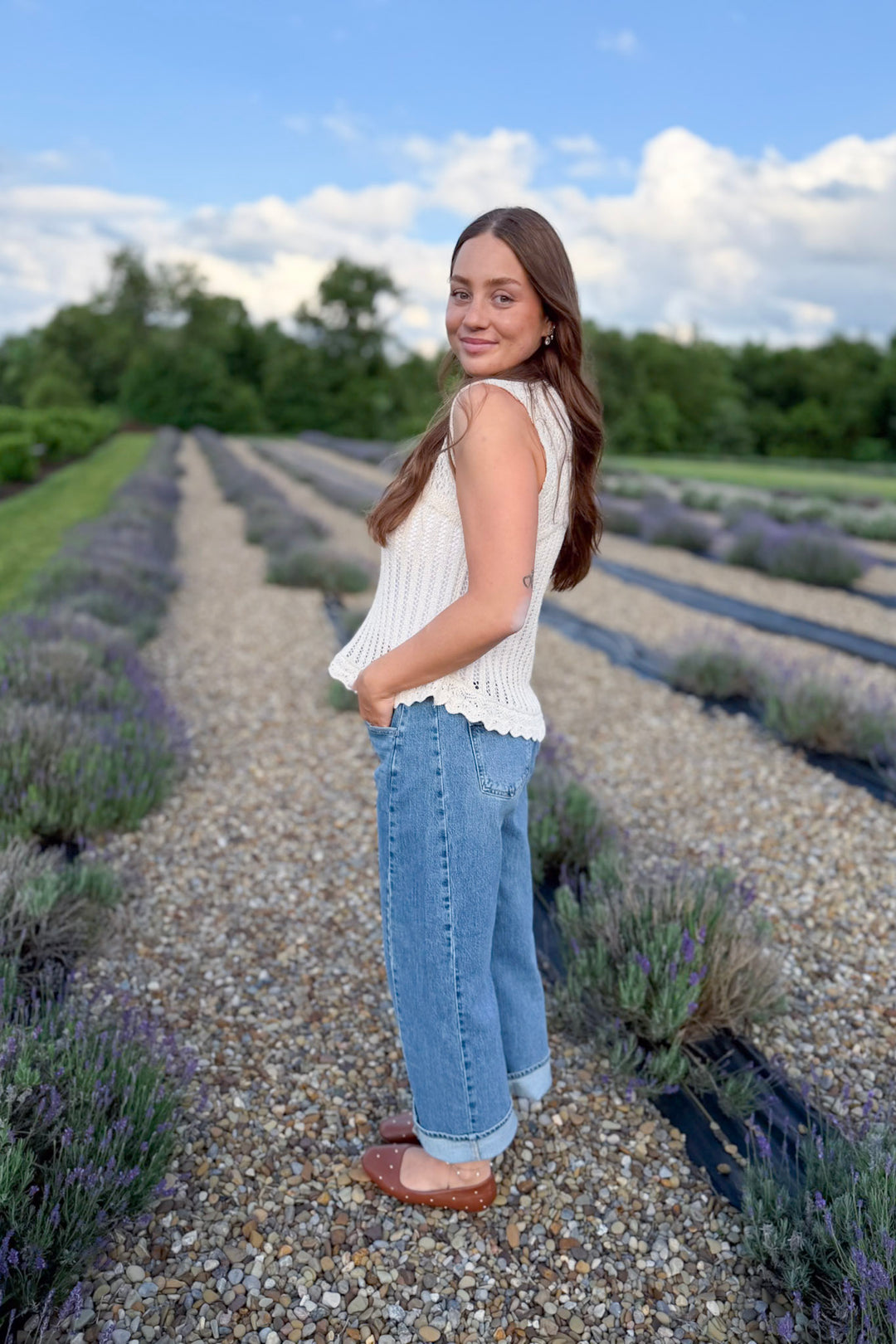 Lavender Lane Sweater