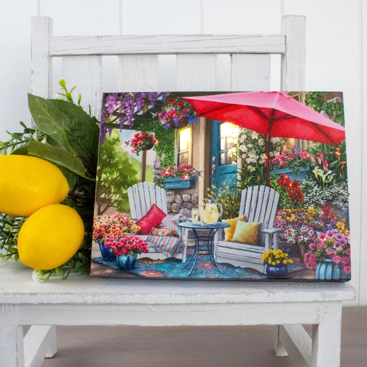 Sweet Summertime Mini Lighted Canvas