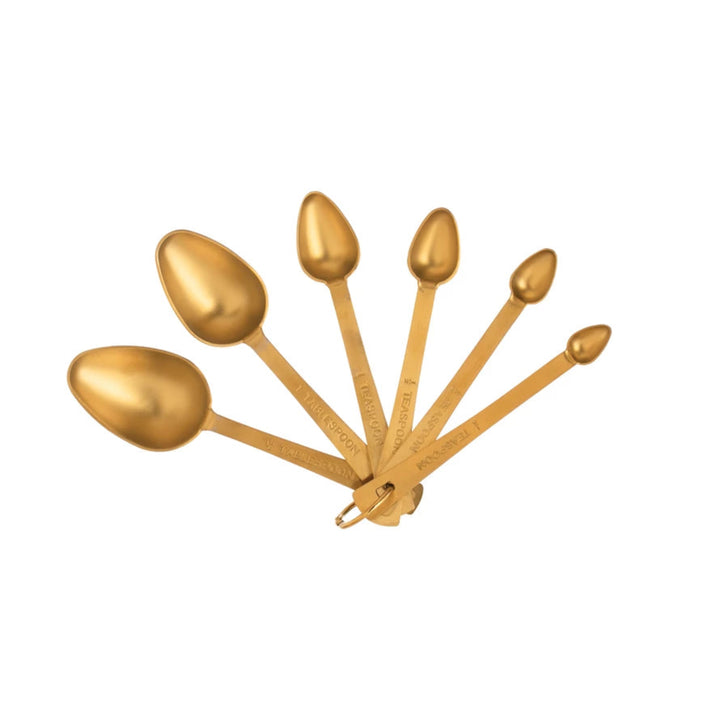 Gold Measuring Spoon Set