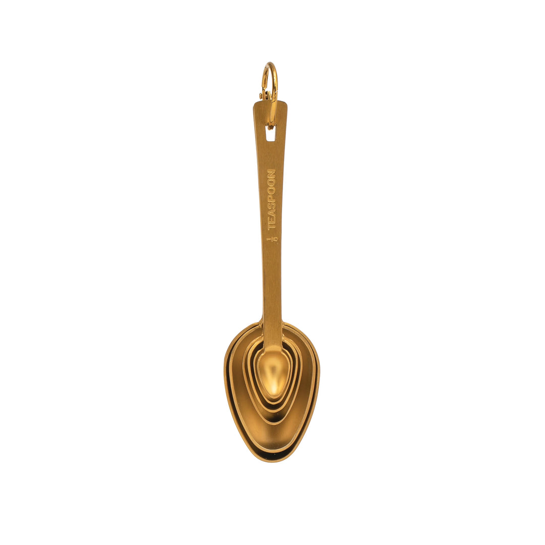 Gold Measuring Spoon Set