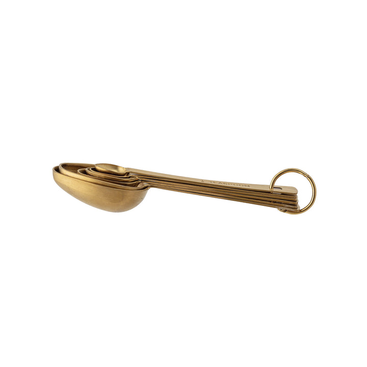 Gold Measuring Spoon Set