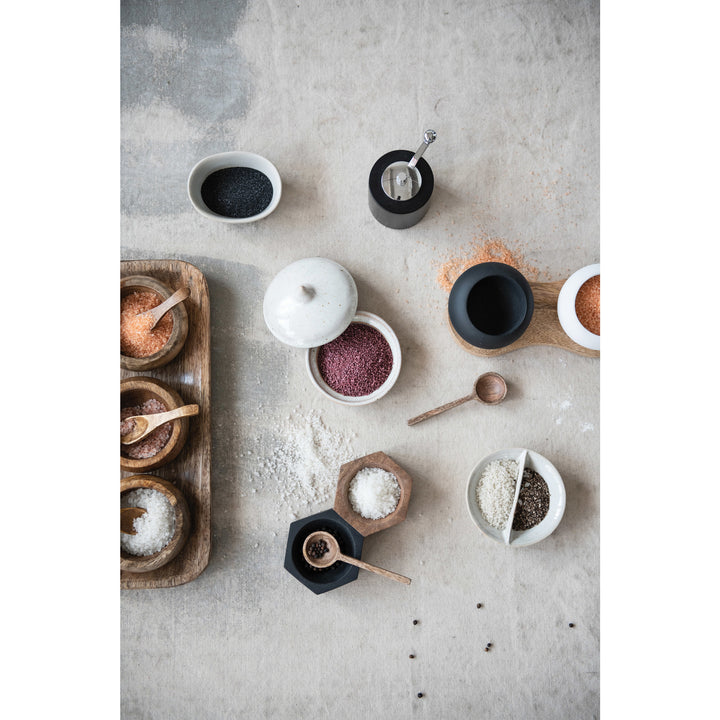 Mango Wood Condiment Serving Set