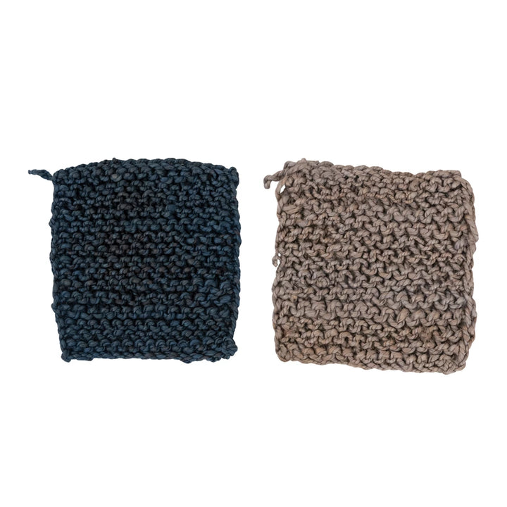 Jute Crocheted Pot Holder