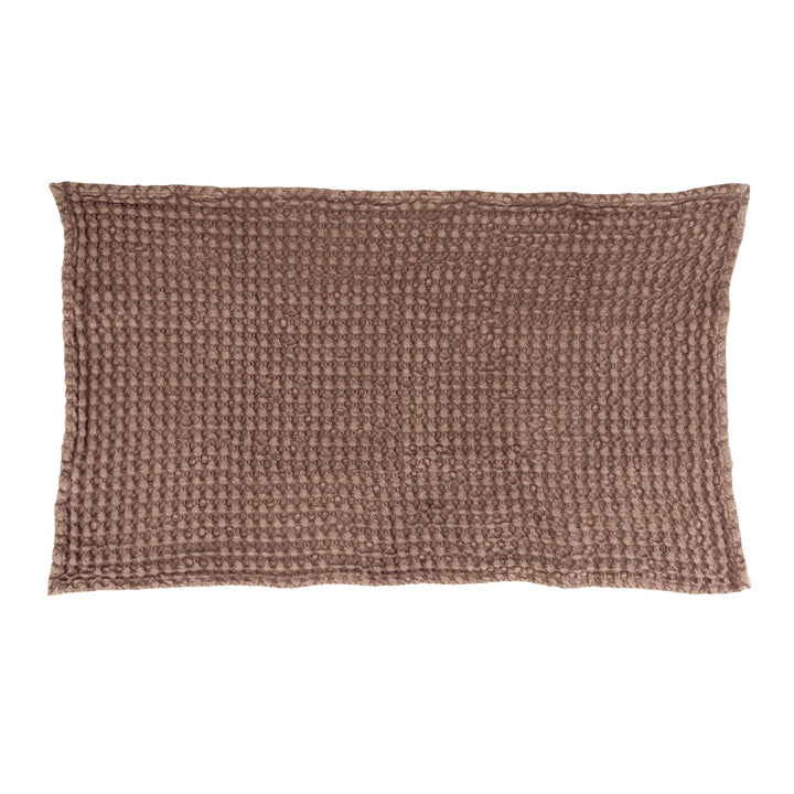 Aubergine Waffle Weave Dishtowel