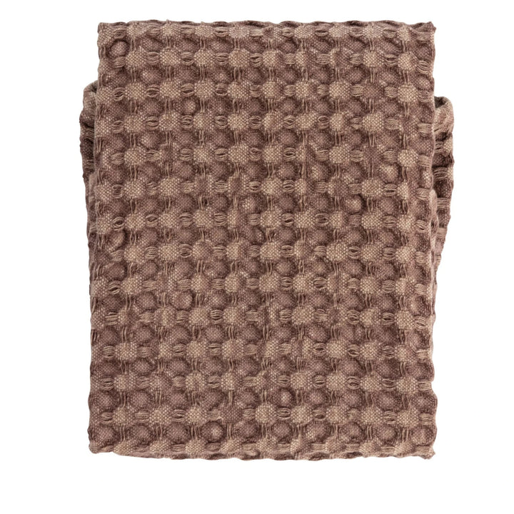 Aubergine Waffle Weave Dishtowel